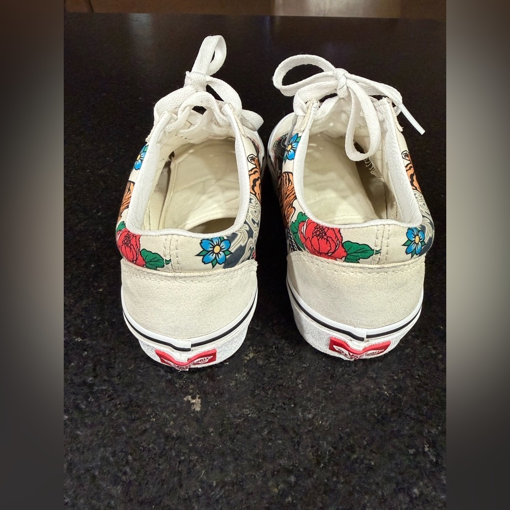 Vans Old Skool ‘Tiger Floral’ – Multi / True White (8) - Picture 6 of 13